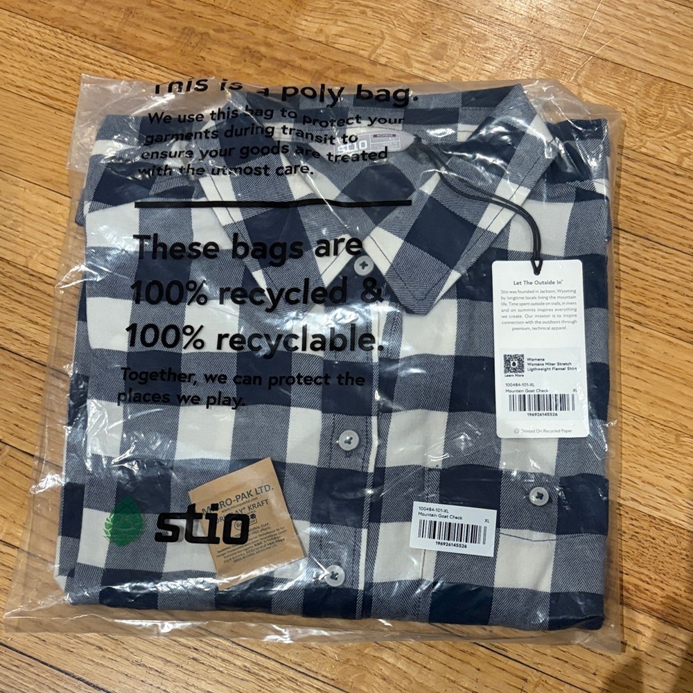 Stio Women’s Miter Stretch Lightweight Flannel Shirt